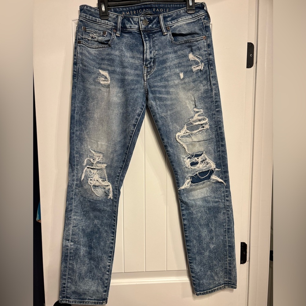 Mens American Eagle Blue Jeans, 32 x 30